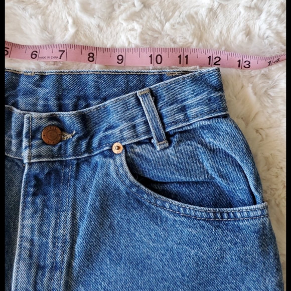 VINTAGE Chic Mom jeans HIGH rise size 6P retro 80s - Picture 8 of 10